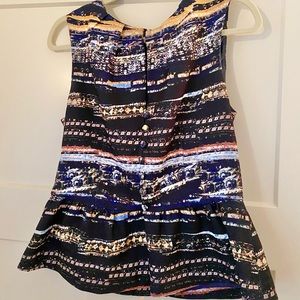 Anthropologie Multicolor Sleeveless Blouse